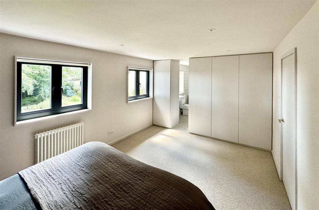 Master bedroom with fiited wardrobes