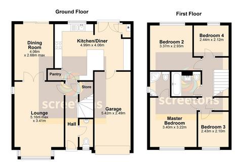 4 bedroom detached house for sale, Kings Court Road, Thorne, Doncaster