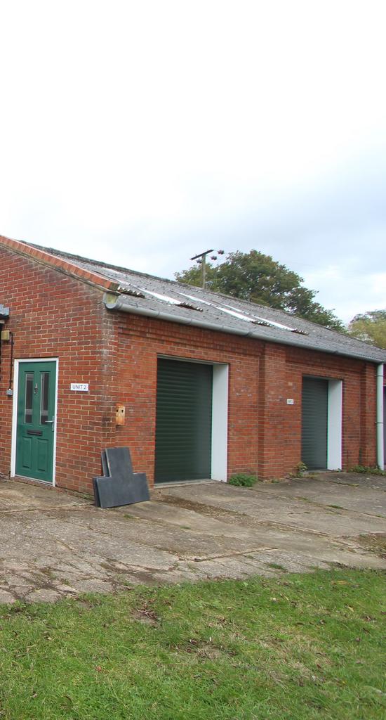 Unit 2 Pedestrian &amp; Roller Door Entrance