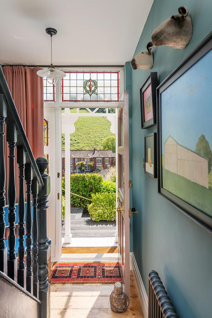 Flag Cottage, Dartmouth, Hallway