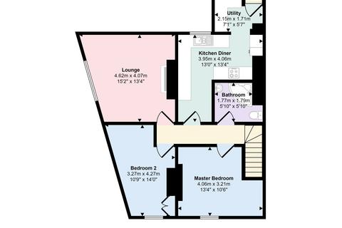 2 bedroom flat for sale, May Street, Westoe, South Shields, Tyne and Wear, NE33 3AJ