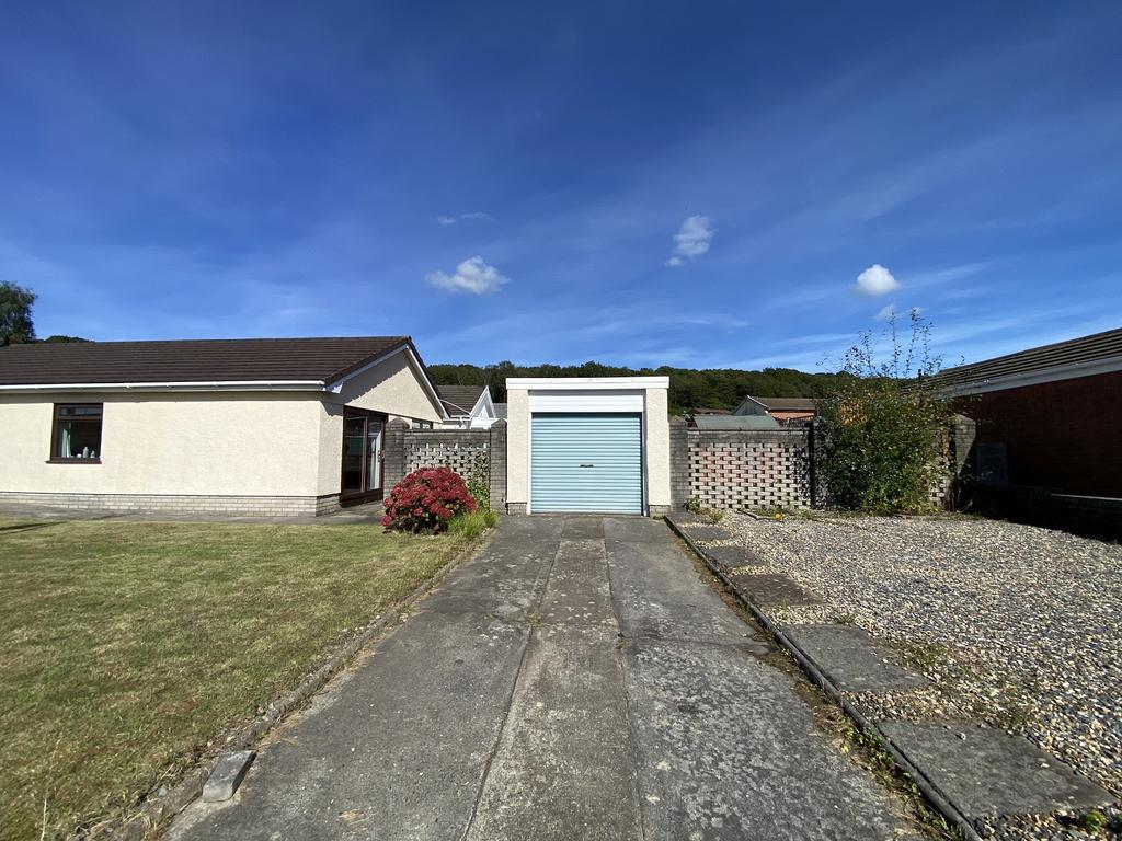 Driveway and garage