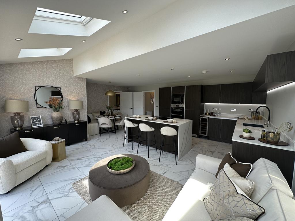 Example Kitchen/Dining/Family Area