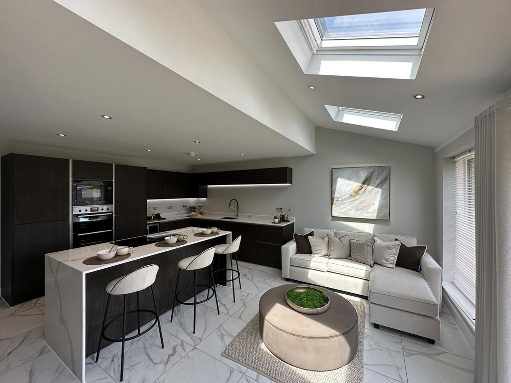 Example Kitchen/Dining/Family Area