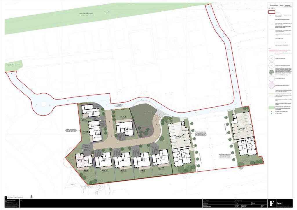 Berry Hill Park View &amp; Park View Gardens Site Plan