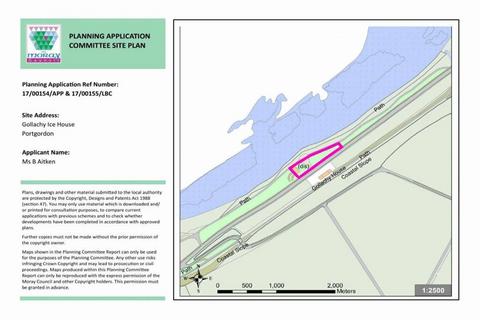 Plot for sale, Gordon Street, Gollachy Ice House, Buckie AB56