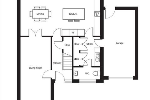 4 bedroom detached house for sale, Lon Ty Cwm,, Johnstown, CARMARTHEN