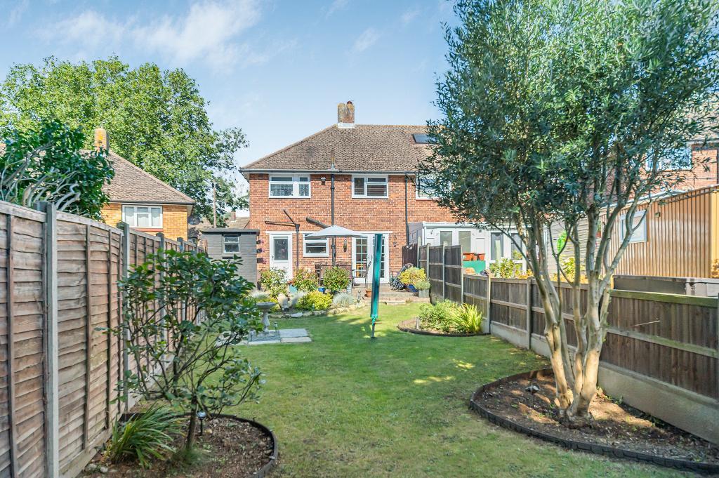 Rear of property