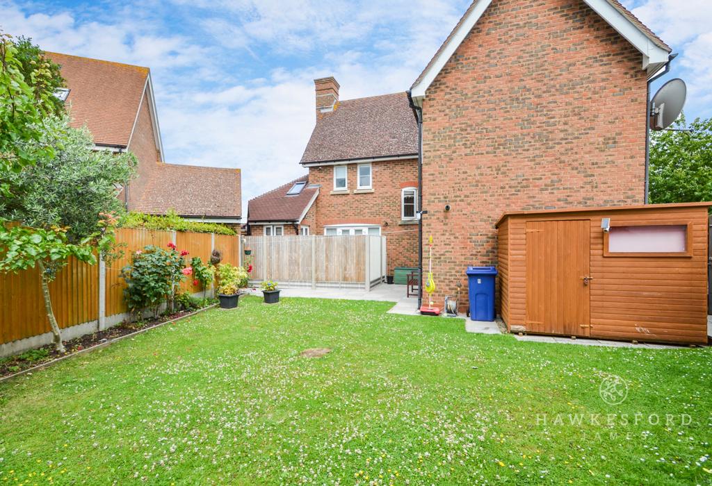 Violet Court, Sittingbourne   Rear garden