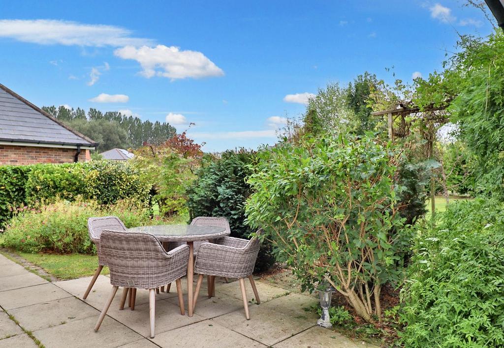 Rear garden