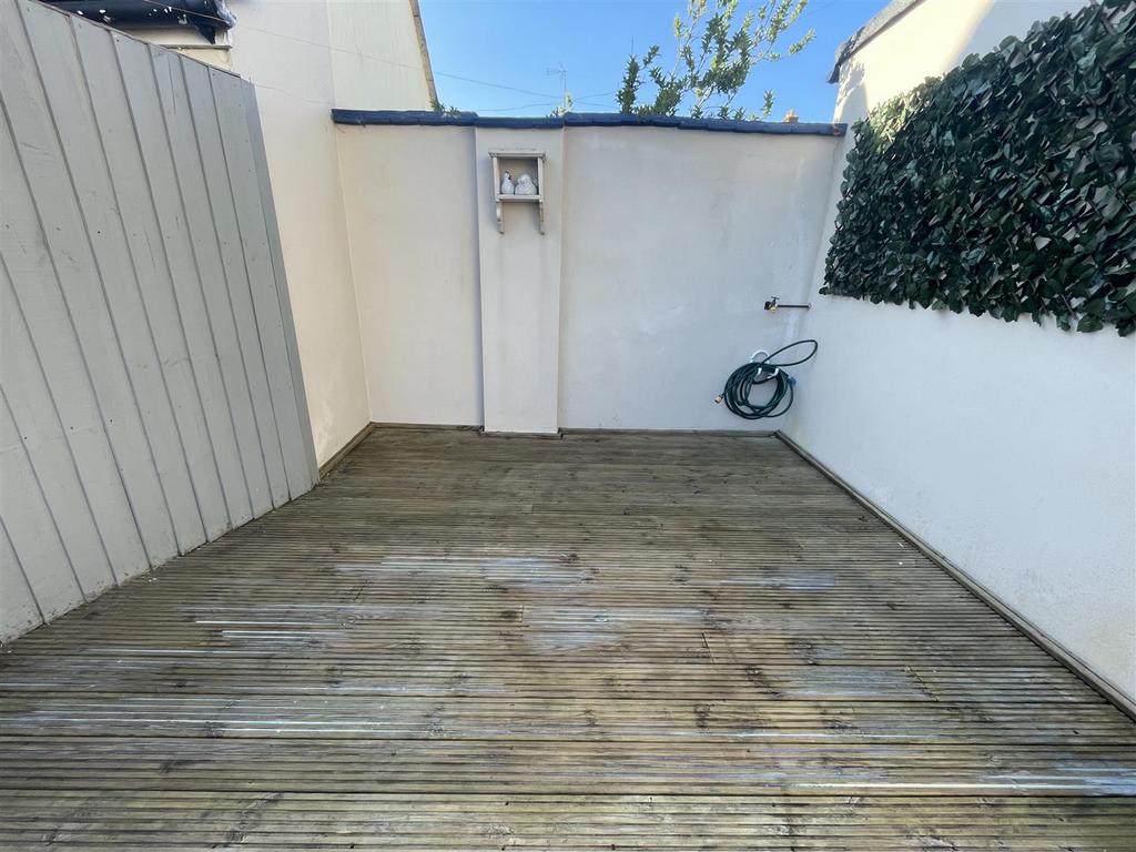 Rear garden