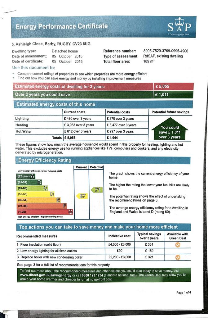 Energy Performance Certificate