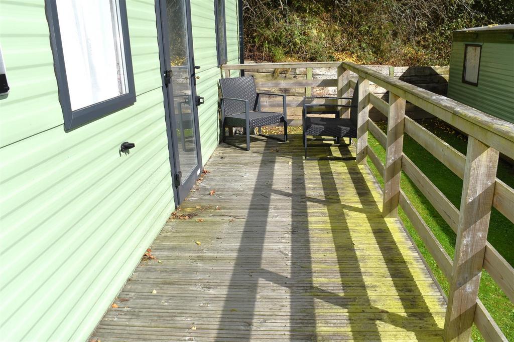 Garden and raised decking