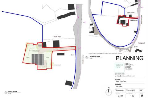 Plot for sale, Bank View Barn, Hodgehill Lane, Lower Withington, Macclesfield