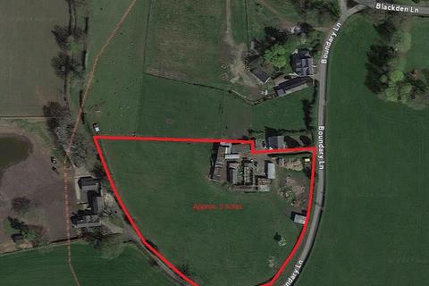 Land for sale, Bank View Barn, Hodgehill Lane, Lower Withington, Macclesfield