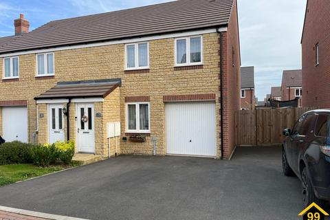 3 bedroom semi-detached house for sale, Casson Lane, Witney, OXFORDSHIRE, OX29