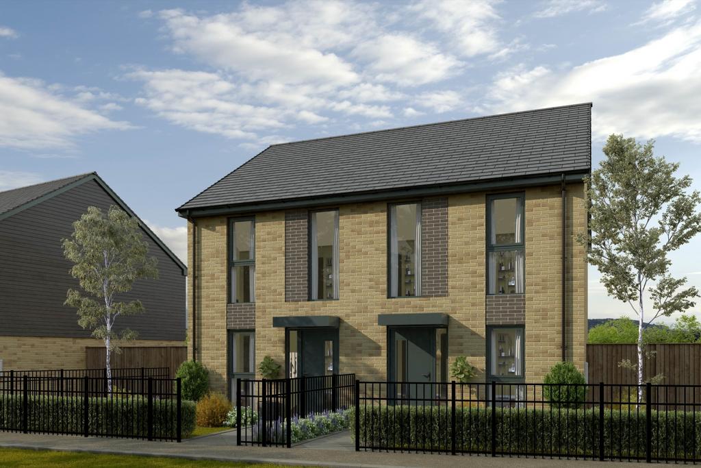 Plot 109 Barley, The Leas, 24 Birch... 2 bed semidetached house for