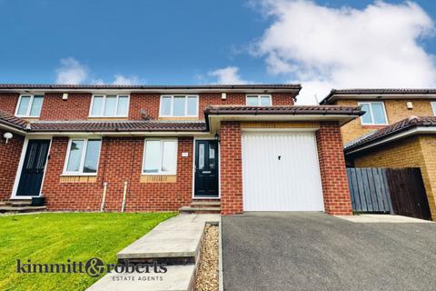 3 bedroom semi-detached house for sale, Ashton Rise, Peterlee, Durham, SR8