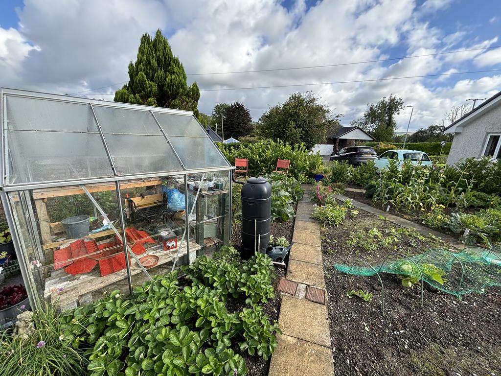 Two greenhouses