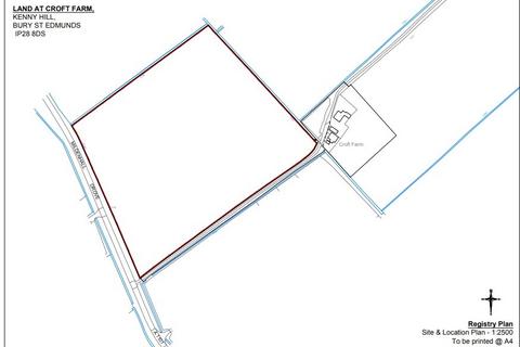 Land for sale, Kenny Hill, Bury St. Edmunds, Suffolk, IP28