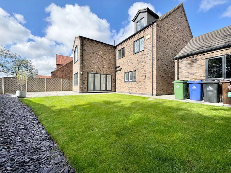 Rear garden