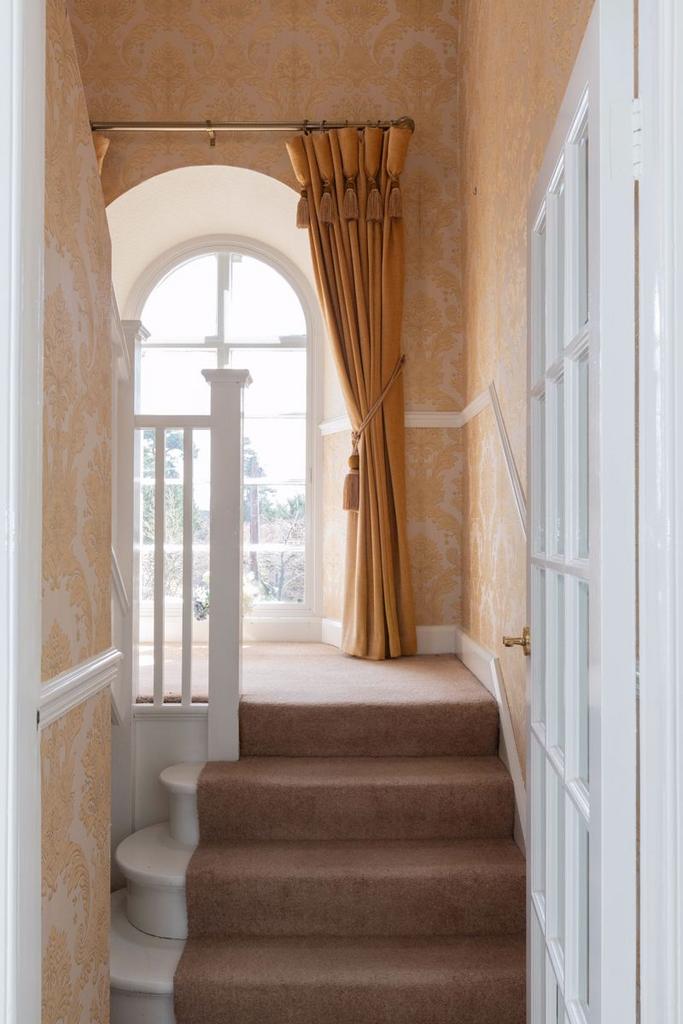 Stairs to second...