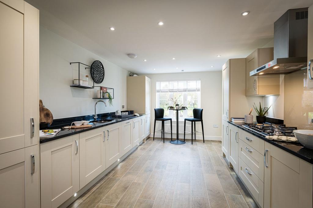 A Taylor Wimpey kitchen is easy to keep clean