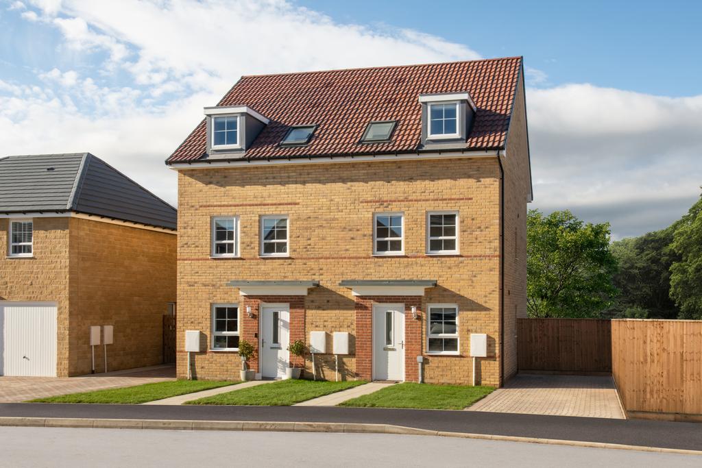 Outside view of 3 bedroom semi detached Norbury...