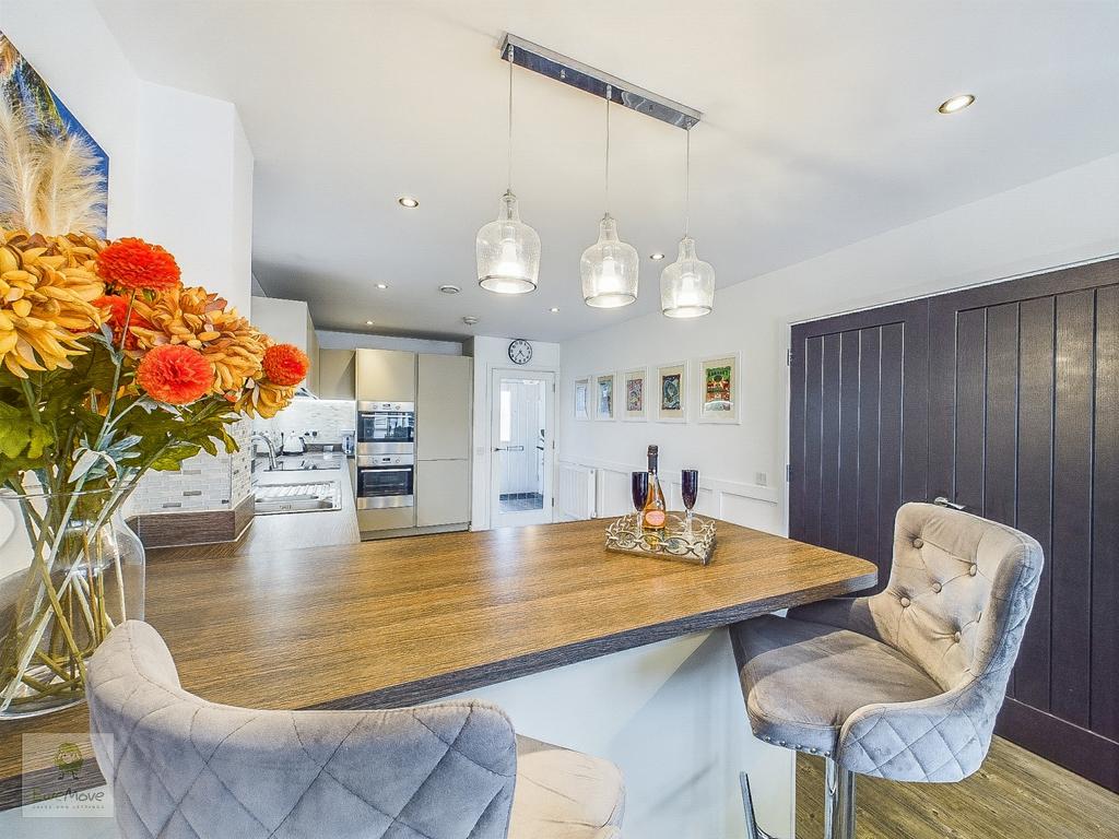 Family Area Into Kitchen