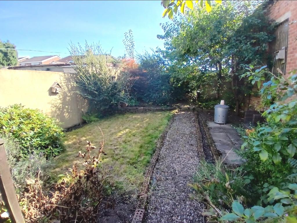 Rear garden