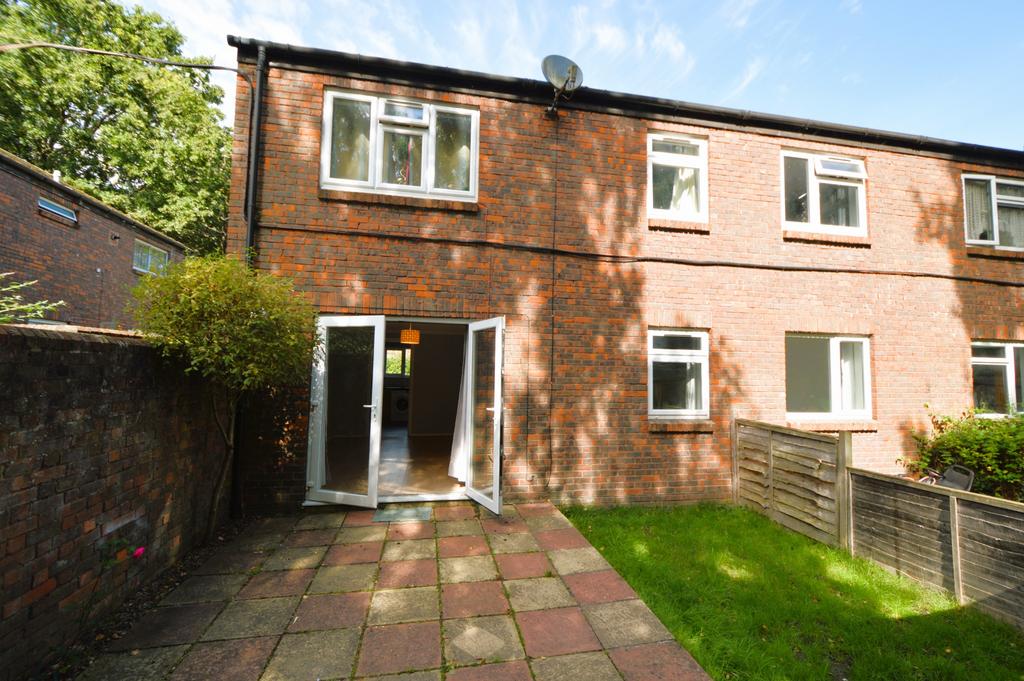 Rear of property
