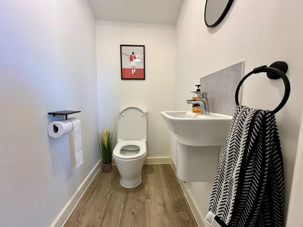 Bathroom and downstairs w/c