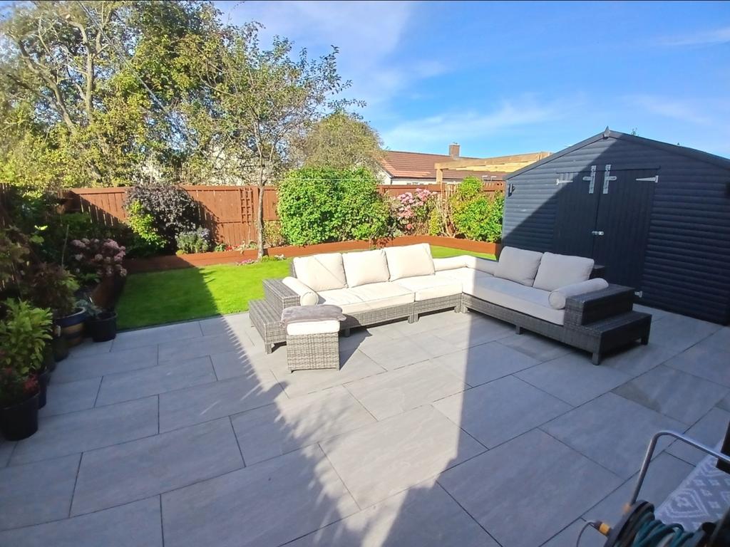 Rear garden