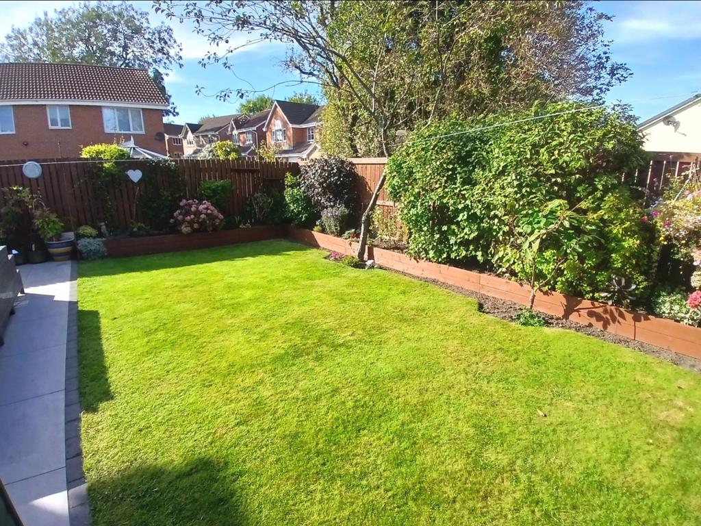 Rear garden