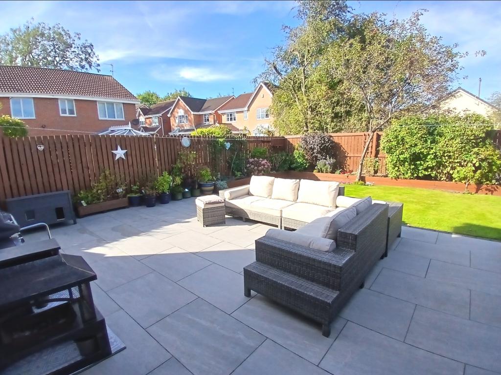 Rear garden