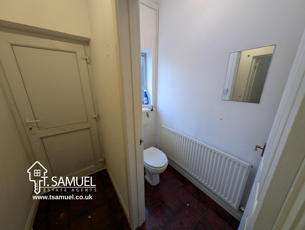 Back door and downstairs WC