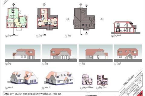 Plot for sale, Silverfox Crescent, Reading