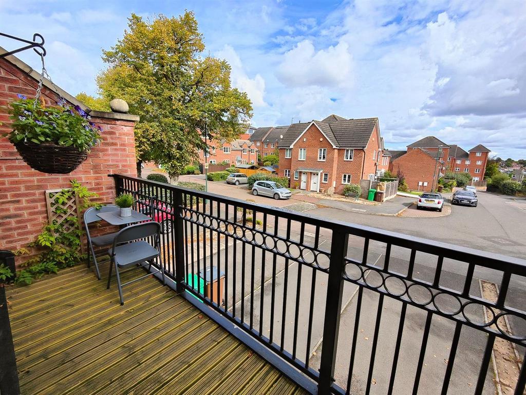 First floor terrace