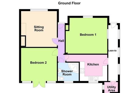 2 bedroom semi-detached bungalow for sale, The Close, Cleeve Prior