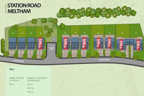 4 bedroom detached house for sale, Plot 9, Station Road, Meltham, Holmfirth, HD9