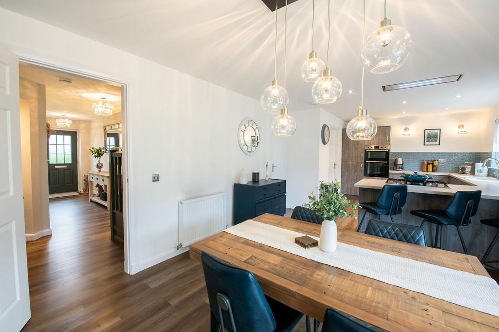 Kitchen/Dining/Living Area