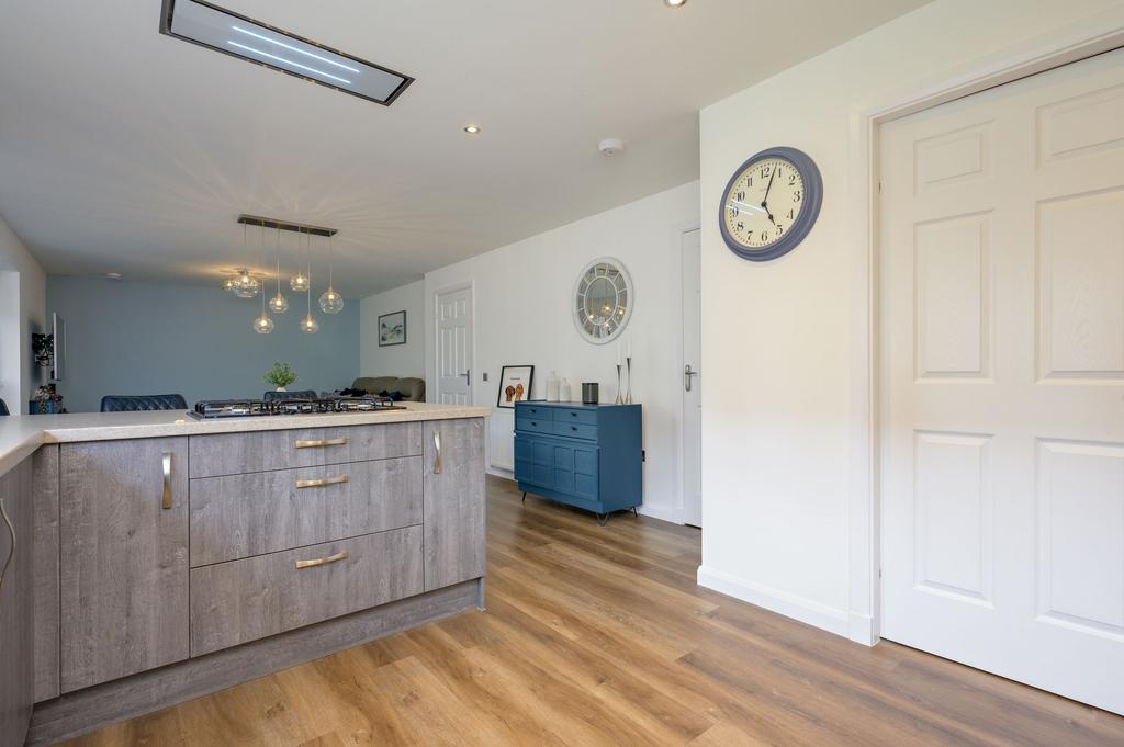 Kitchen/Dining/Living Area