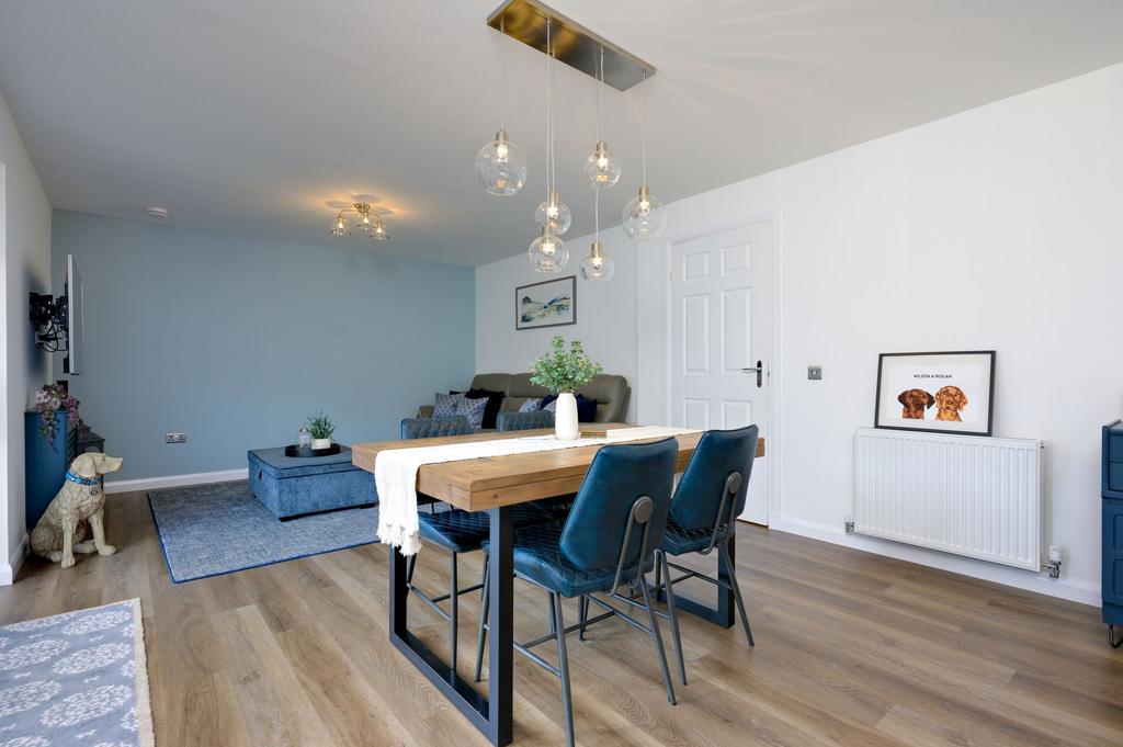Kitchen/Dining/Living Area