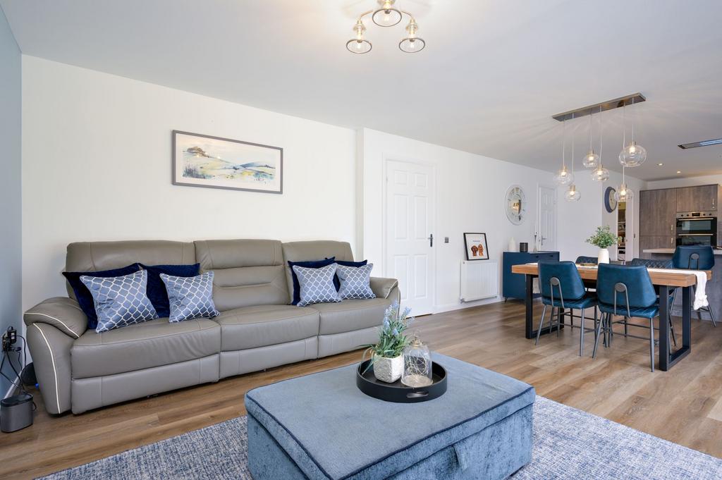Kitchen/Dining/Living Area