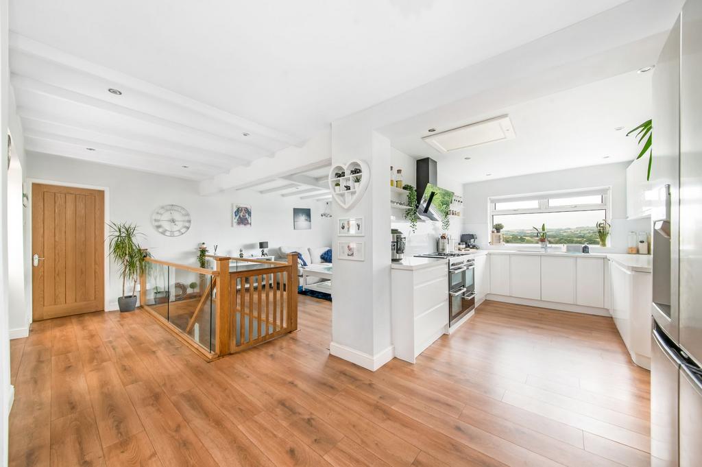 Open plan dining kitchen