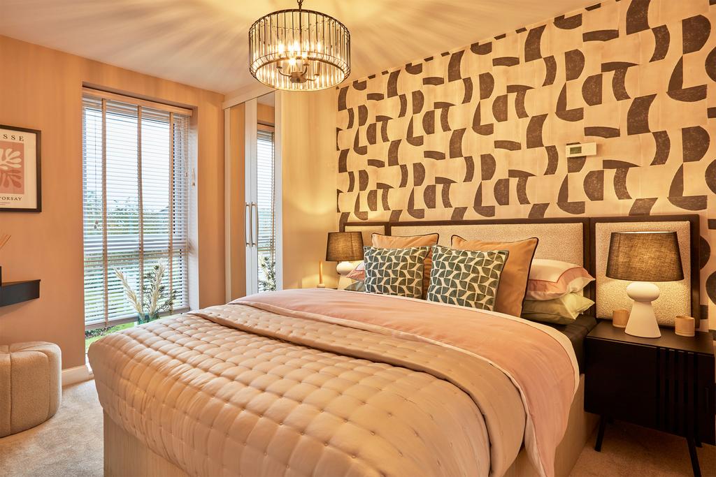En suite main bedroom in the Maidstone 4...