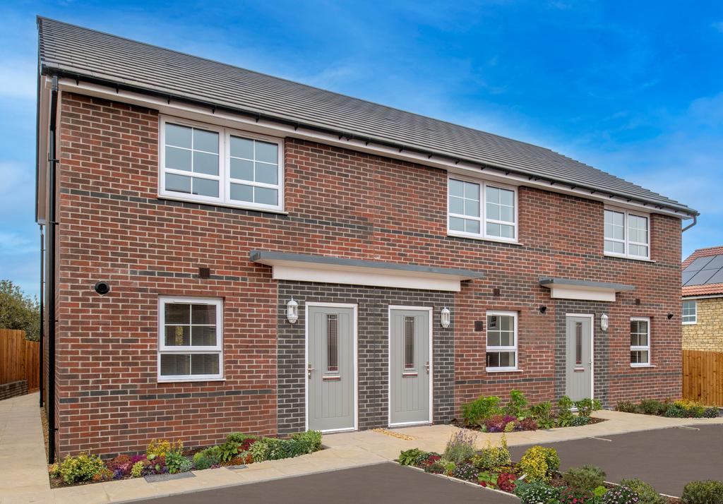 Outside view of the Kenford 2 bedroom home