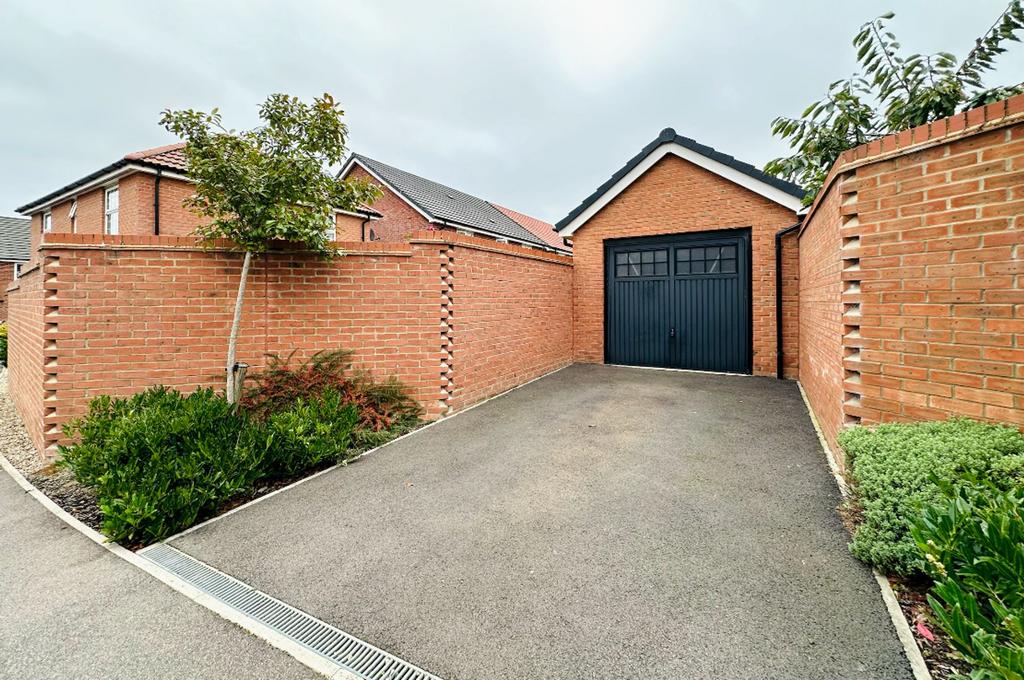 Driveway and Garage