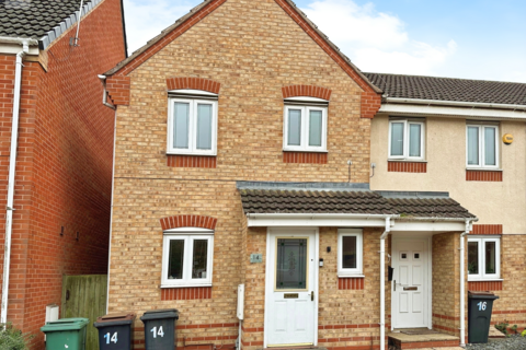 3 bedroom end of terrace house for sale, Carnation Way, Nuneaton