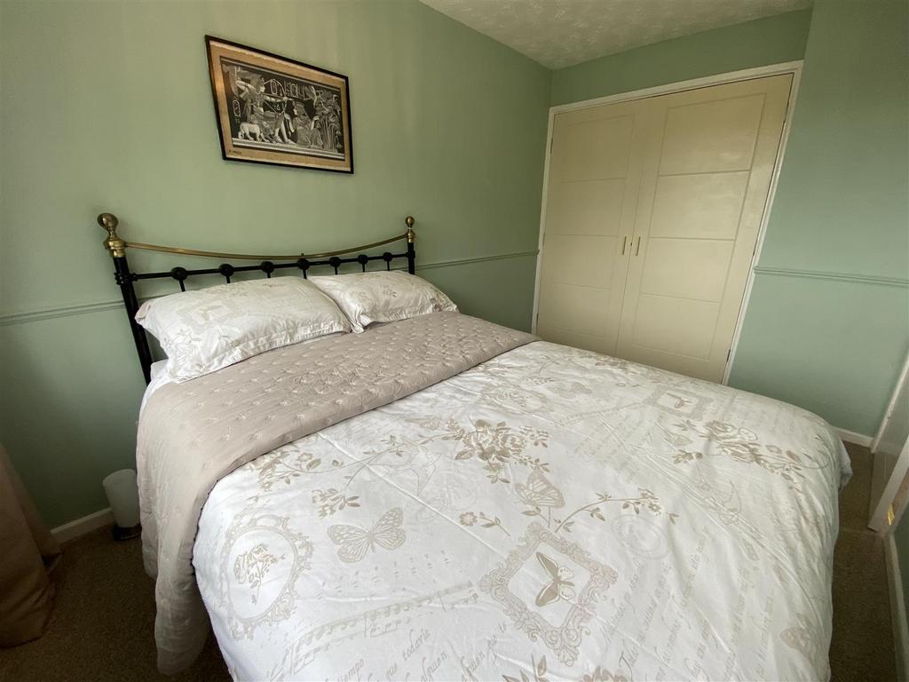 Main bedroom with built in wardrobes